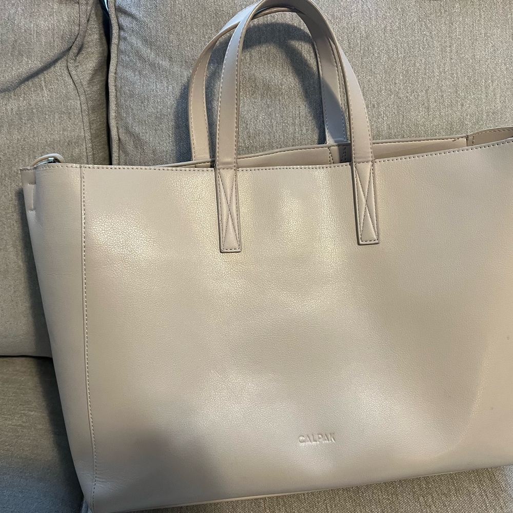 Calpak Haven Women's Tote Bag • Birch WITH duster bag - Picture 3 of 9
